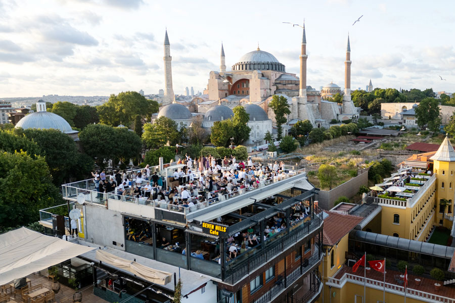 The best hotels in Sultanahmet with Hagia Sophia and Blue Mosque view