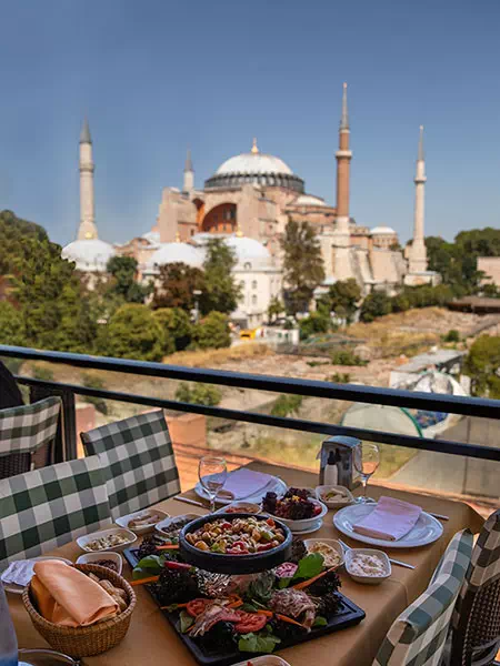 Sultanahmet Restaurant, Terrace Restaurant In Istanbul, Istanbul Restaurant